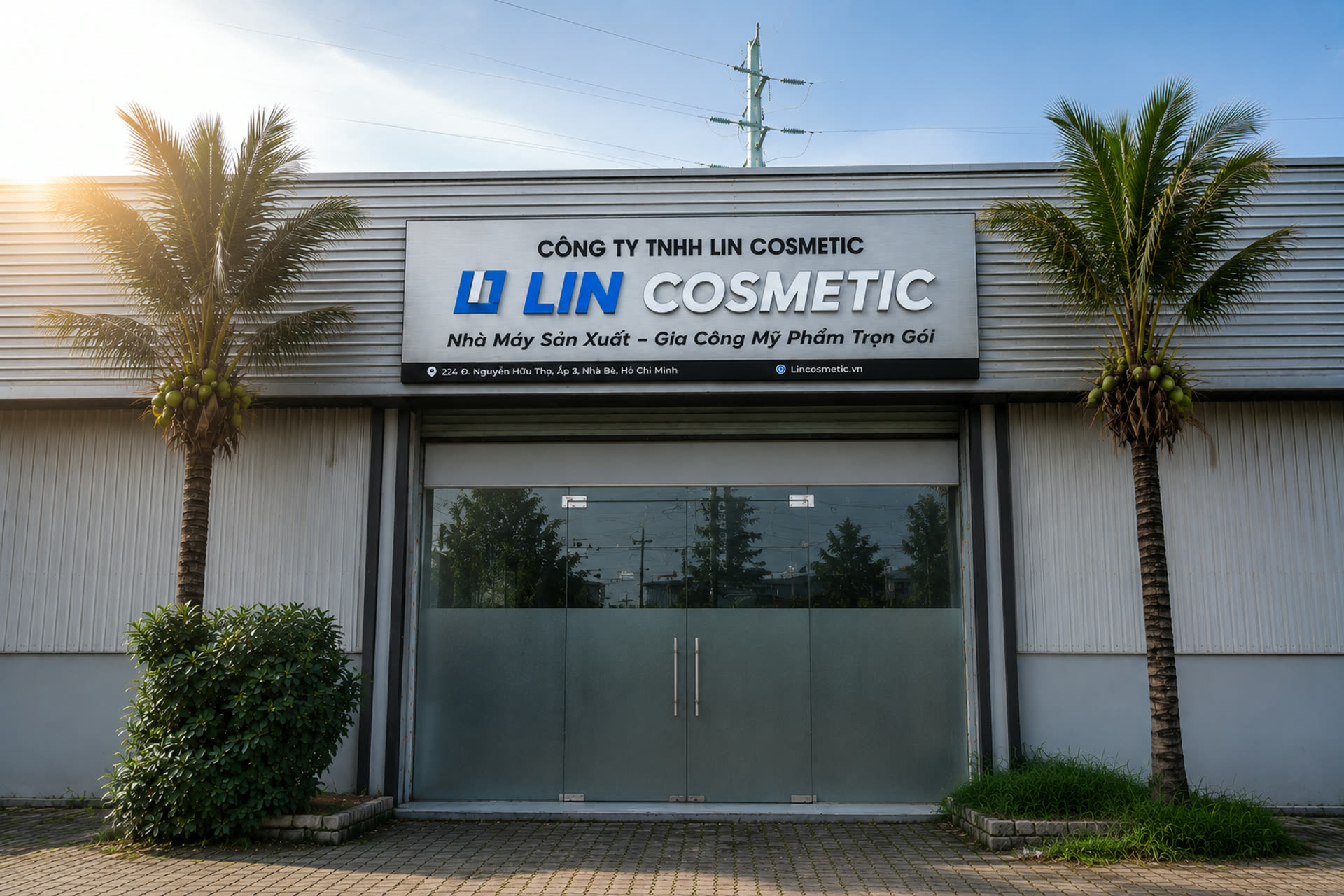 Nhà máy sản xuất - gia công mỹ phẩm LIN COSMETIC